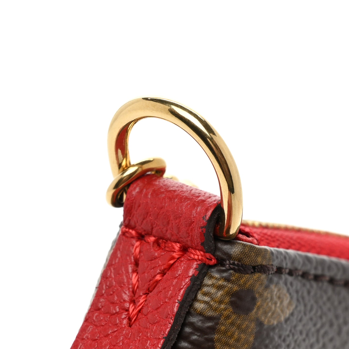 Monogram Pallas Clutch Cherry