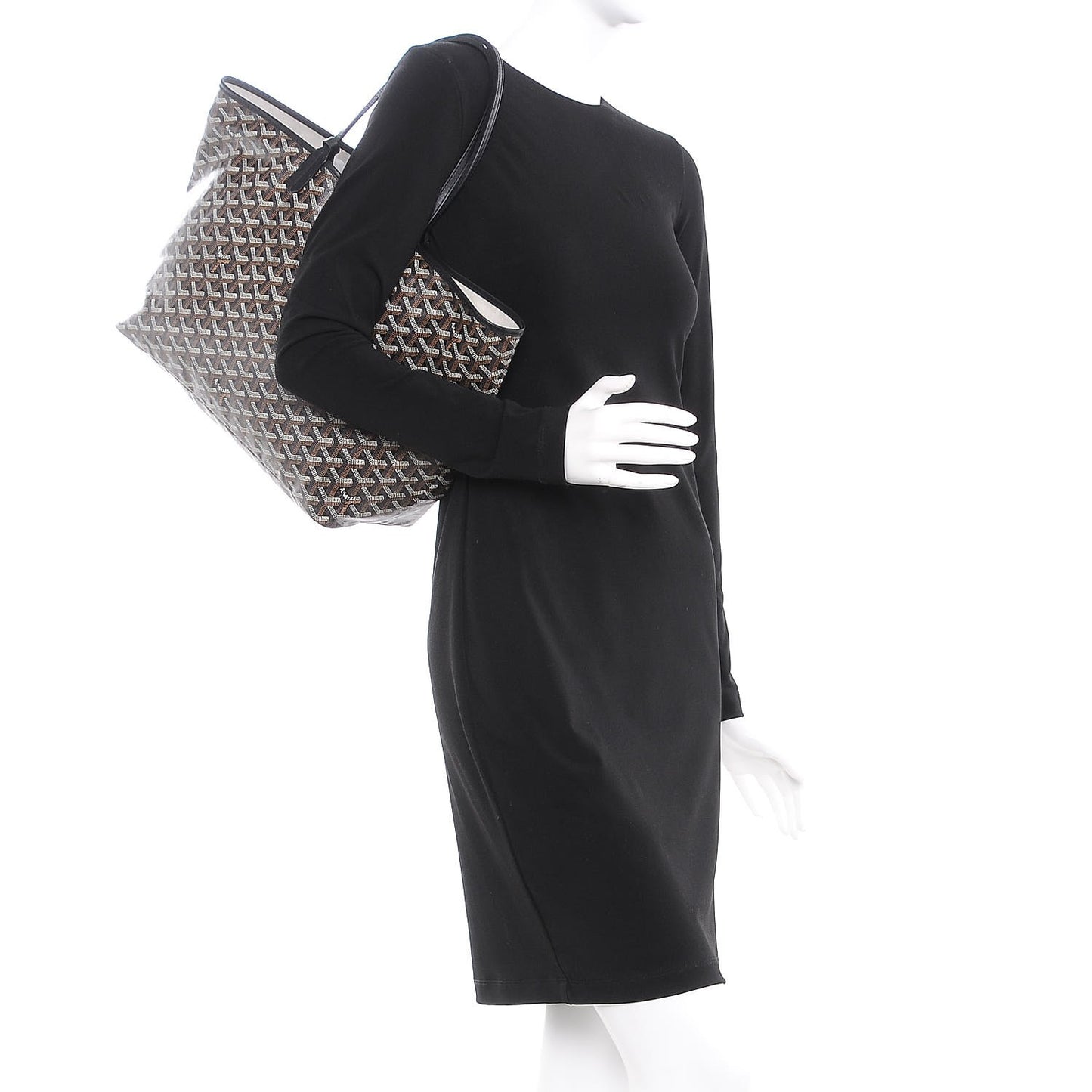 Goyardine Saint Louis PM Black