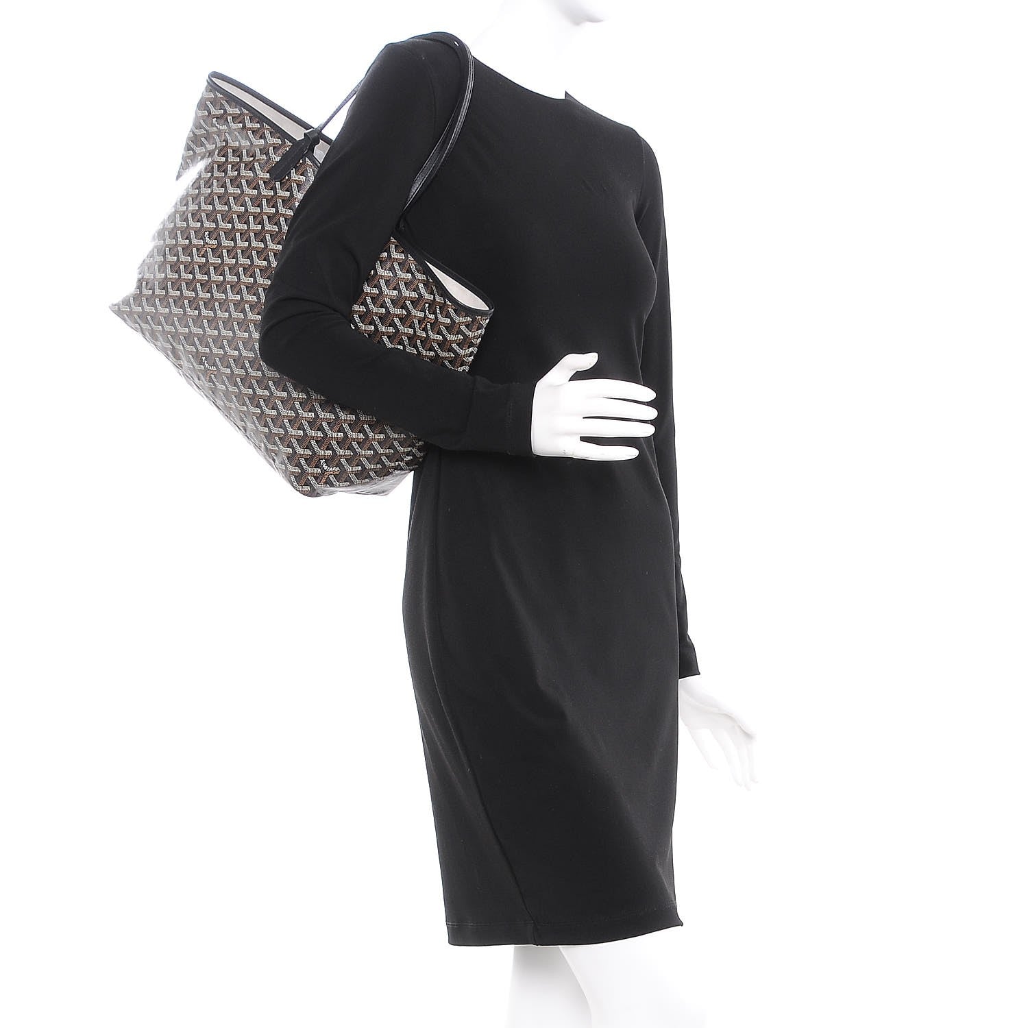 Goyard Goyardine Saint Louis PM Black 2 of 7