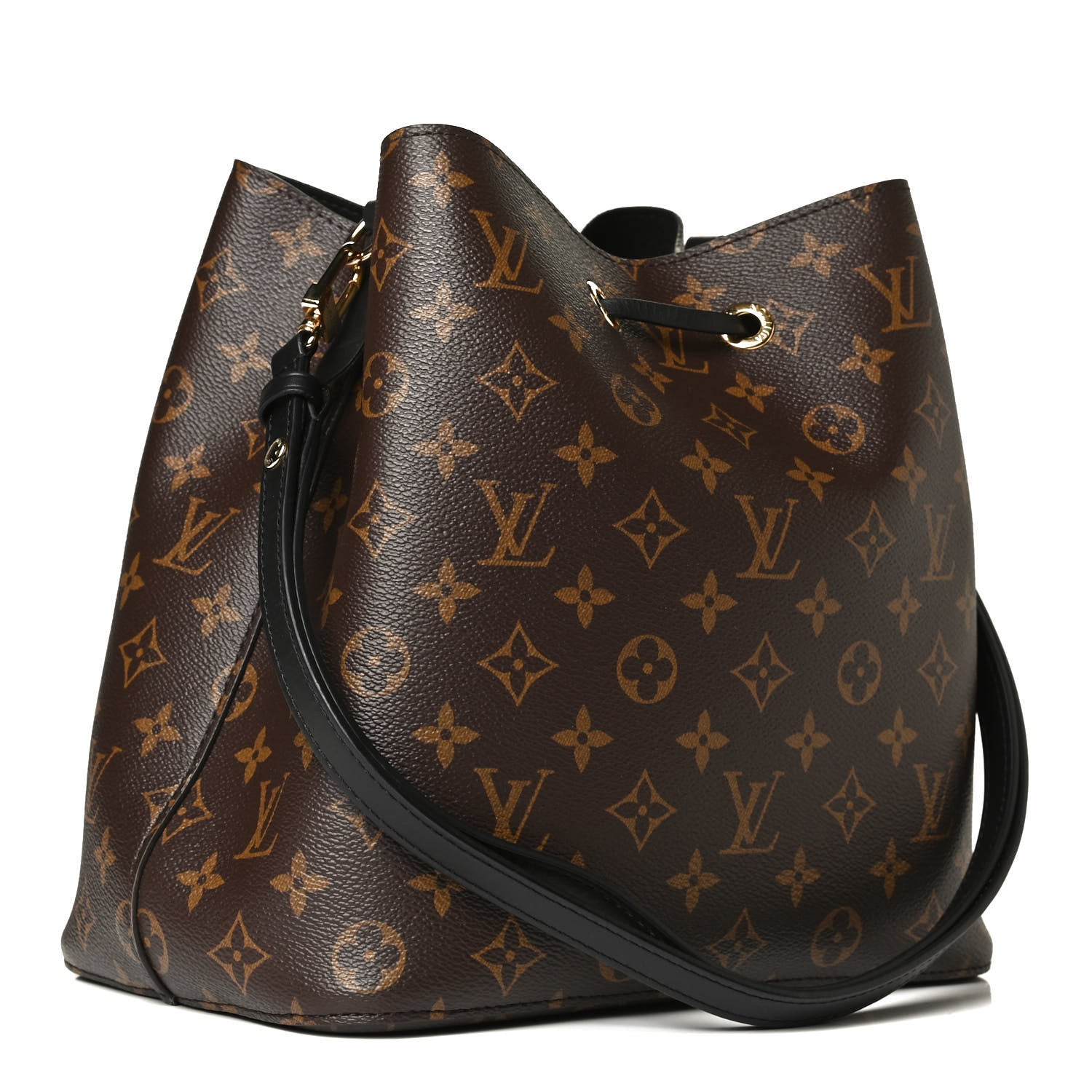 Louis Vuitton Monogram Neonoe MM Black 2 of 8