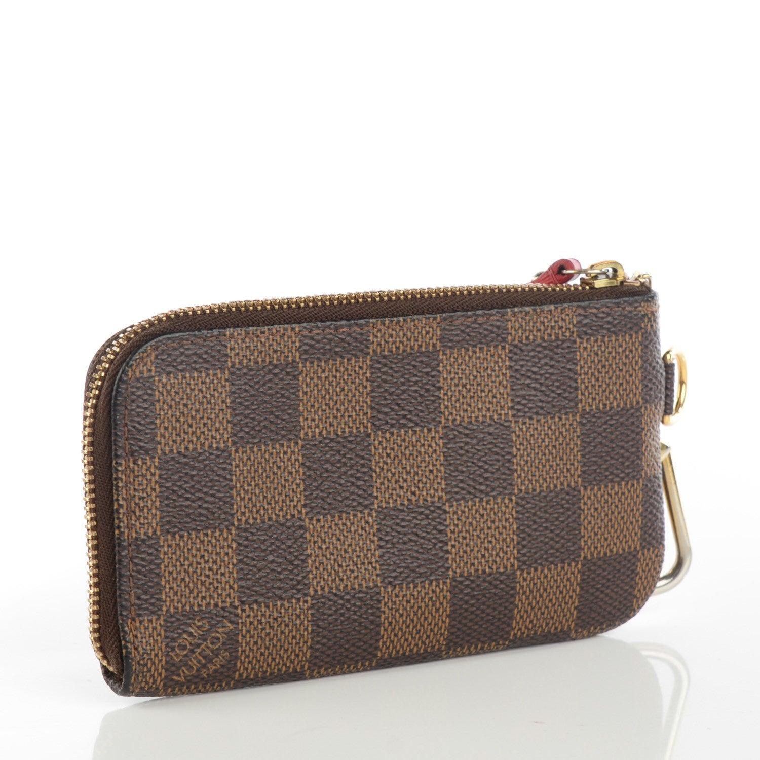 Louis Vuitton Damier Ebene Complice Trunks and Bags Key Pouch Red 6 of 12