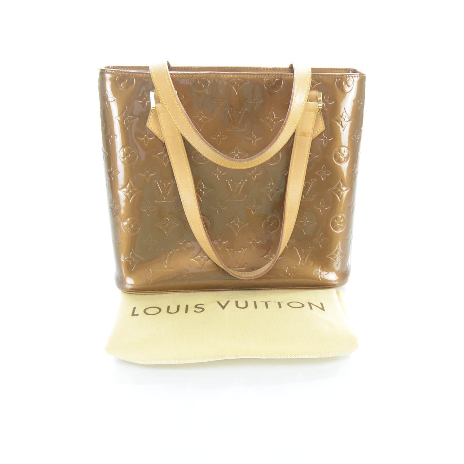 Louis Vuitton Vernis Houston Bronze 3 of 10