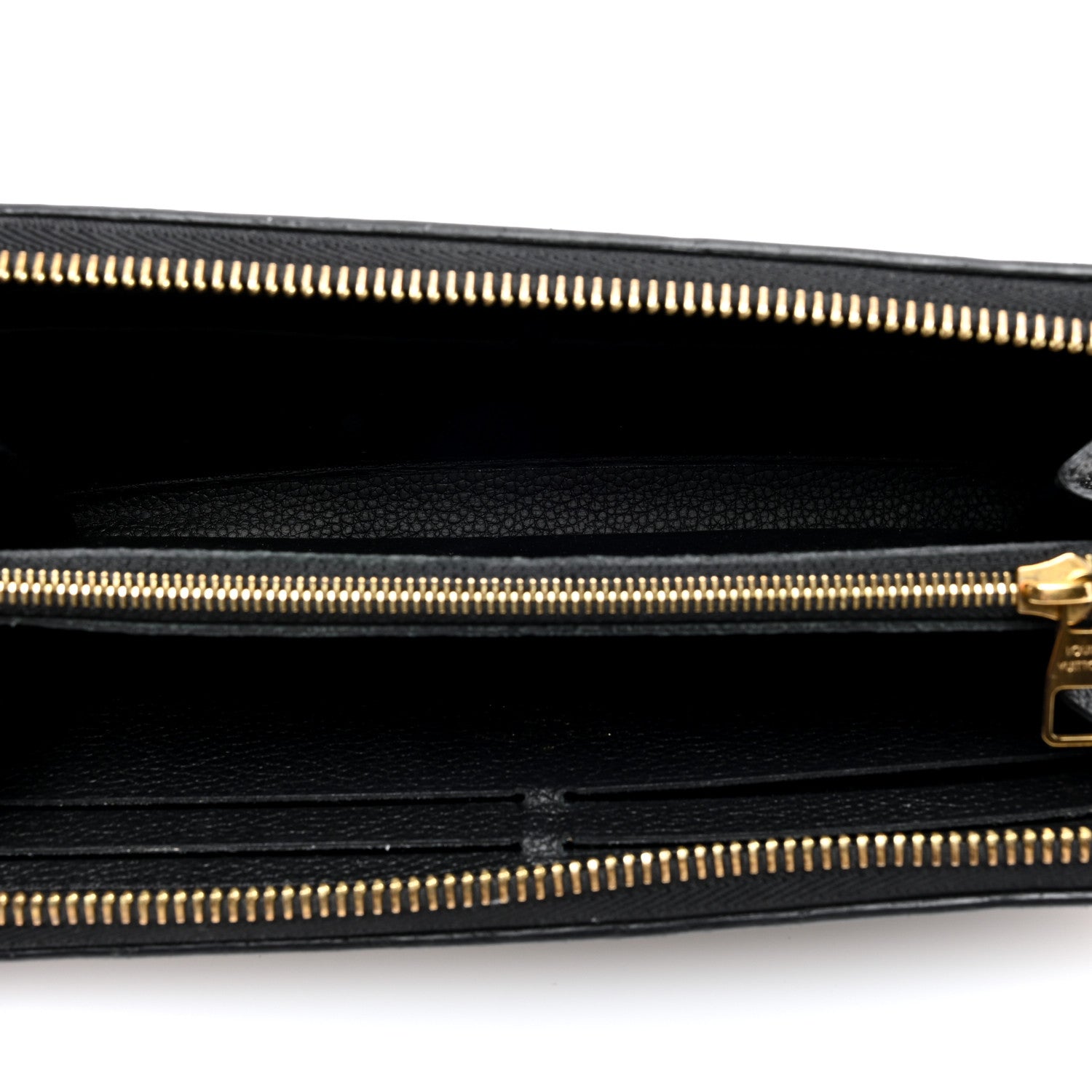 Louis Vuitton Empreinte Clemence Wallet Black 5 of 6