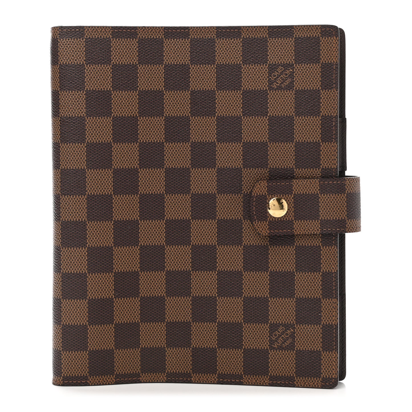 Damier Ebene Large Ring Agenda Cover