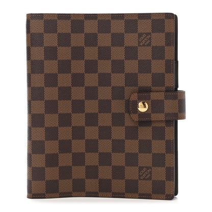 Louis Vuitton Damier Ebene Large Ring Agenda Cover 1 of 6