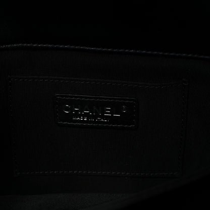 Chanel Lambskin Quilted Fold Up Again Clutch Black 5 of 10
