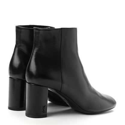 Saint Laurent Nappa Vendome Loulou Ankle Zip Boot 40.5 Black 4 of 10