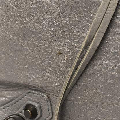 Balenciaga Agneau Classic Hardware City Gris Pyrite 13 of 14