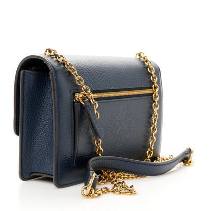 Mulberry Small Classic Grain Calfskin Small Darley Night Sky 2 of 12