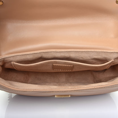 Louis Vuitton Calfskin New Wave Chain MM Noisette 5 of 11