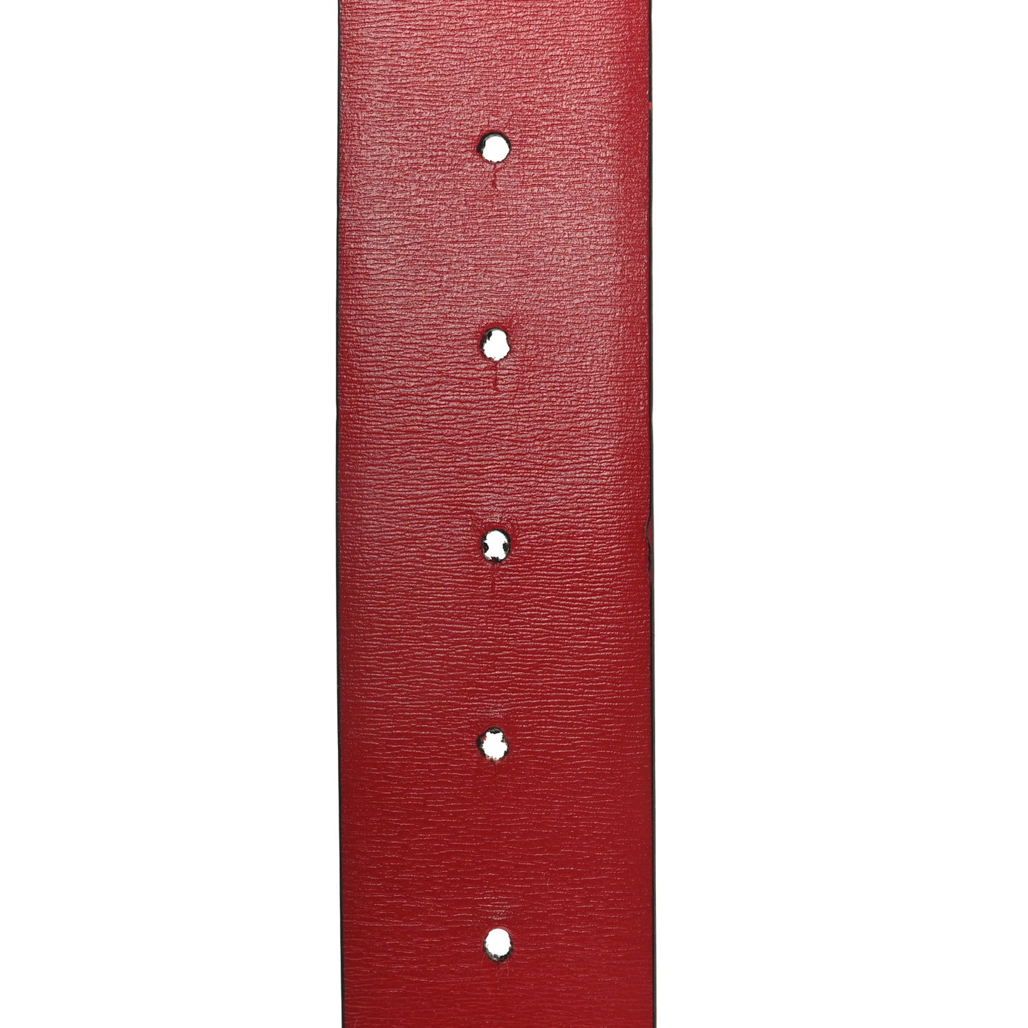 Glossy Calfskin 40mm VLogo Reversible Belt 90 36 Black Rouge Pur