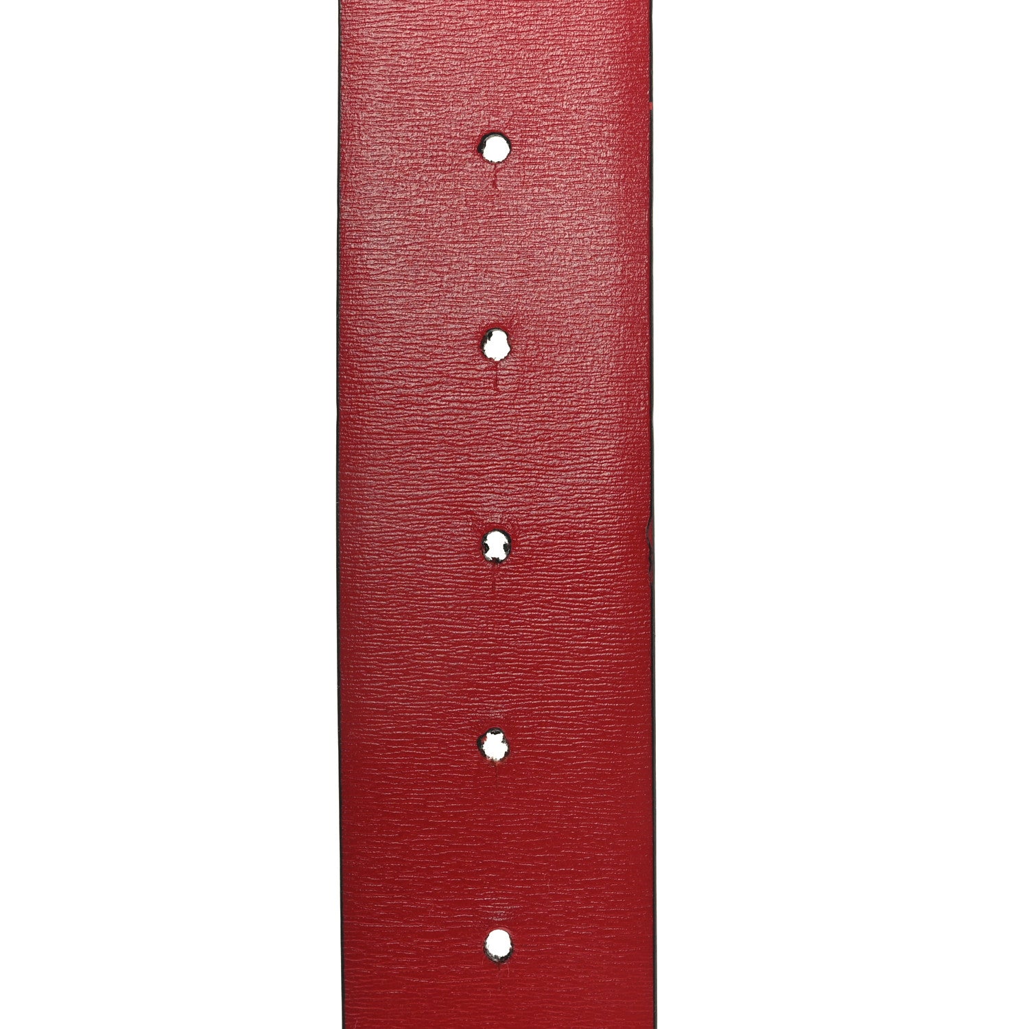 Valentino Garavani Glossy Calfskin 40mm VLogo Reversible Belt 90 36 Black Rouge Pur 4 of 6