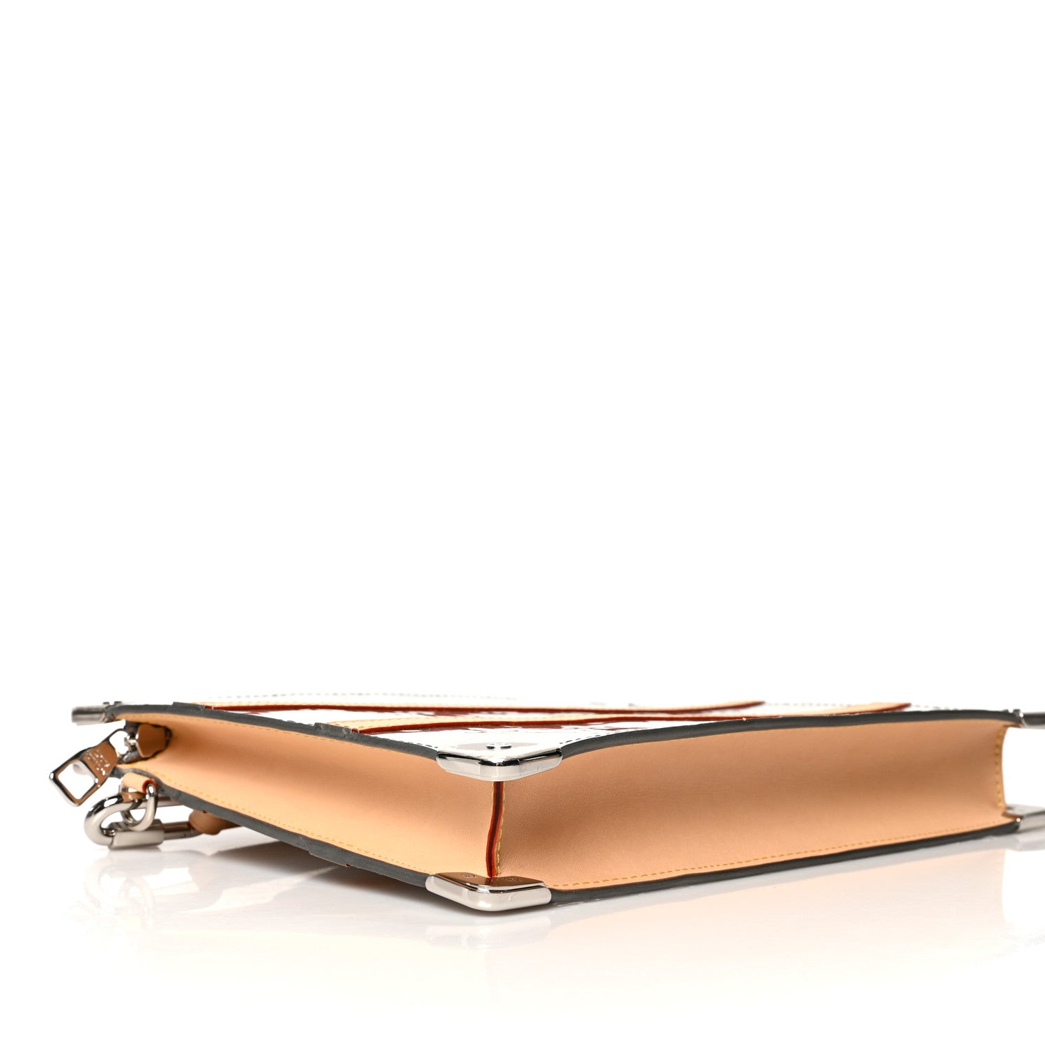 Louis Vuitton Monogram Mirror Trunk Pouch Silver 4 of 9