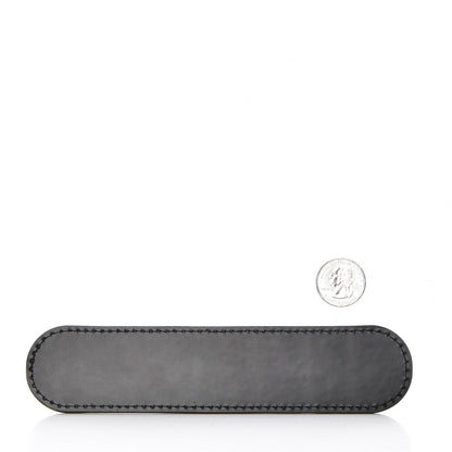 Louis Vuitton Calfskin Shoulder Strap Pad Black 2 of 3