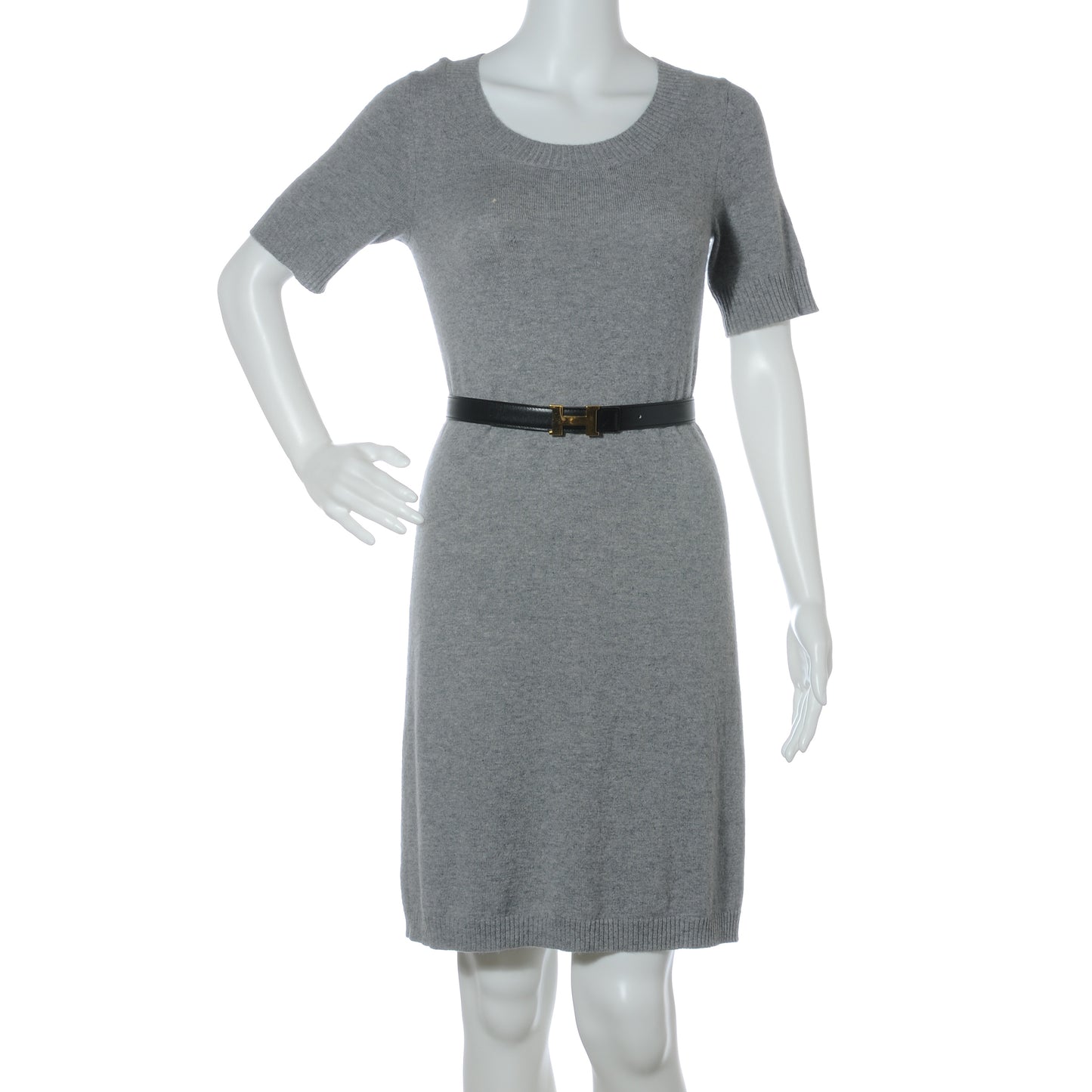 Box Courchevel Reversible Constance 24mm H Belt 65 Noir Gold