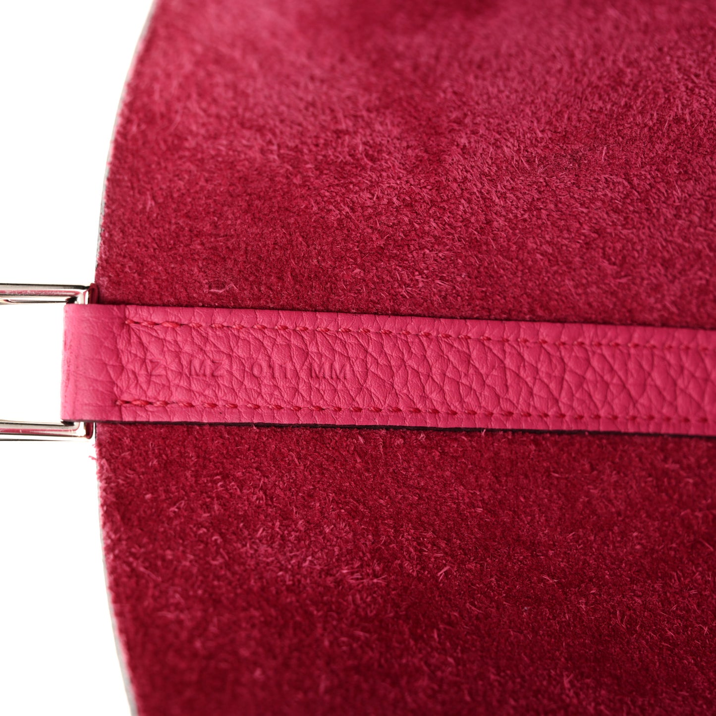 Taurillon Maurice Picotin Lock 22 MM Rose Shocking