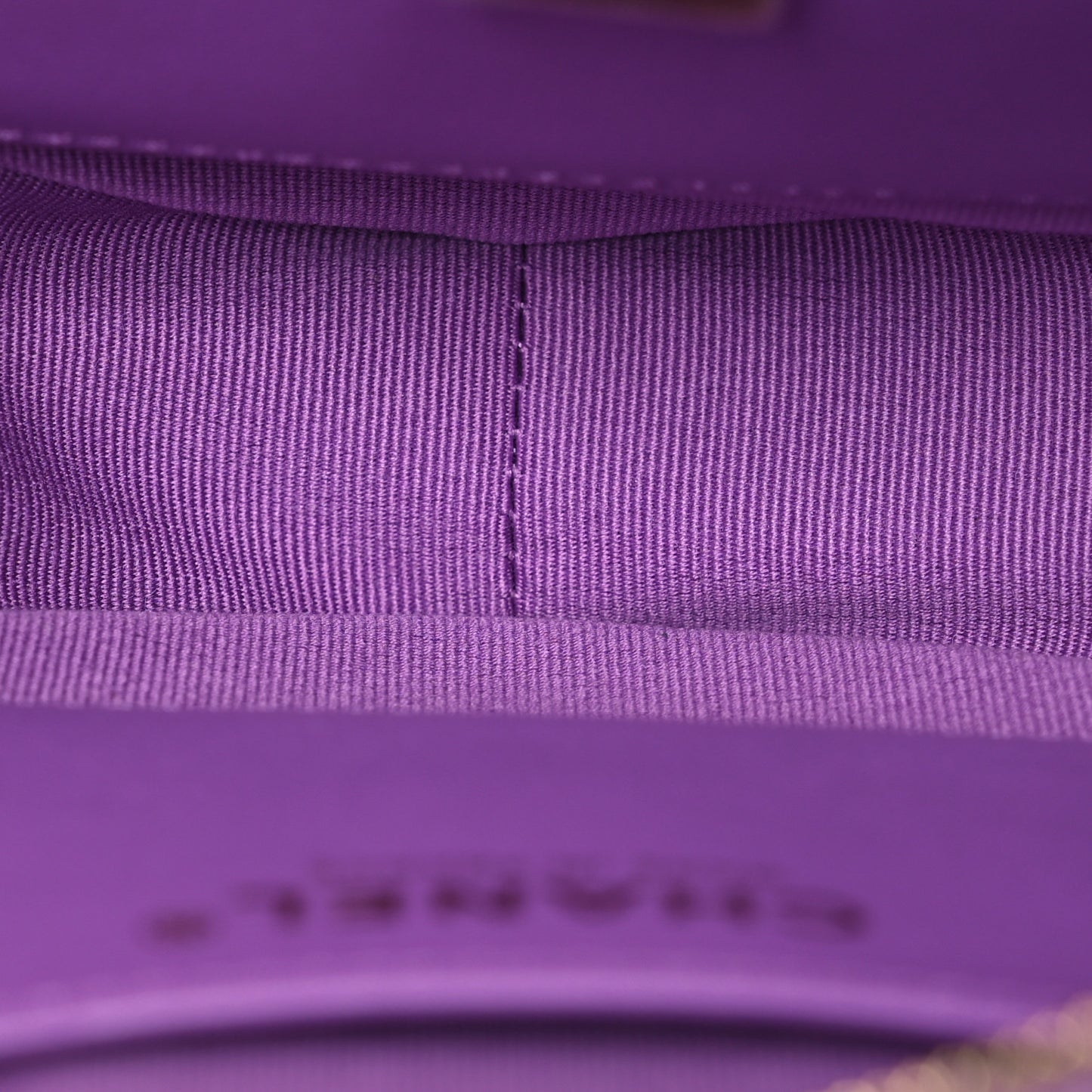 Lambskin Quilted CC In Love Heart Bag Purple