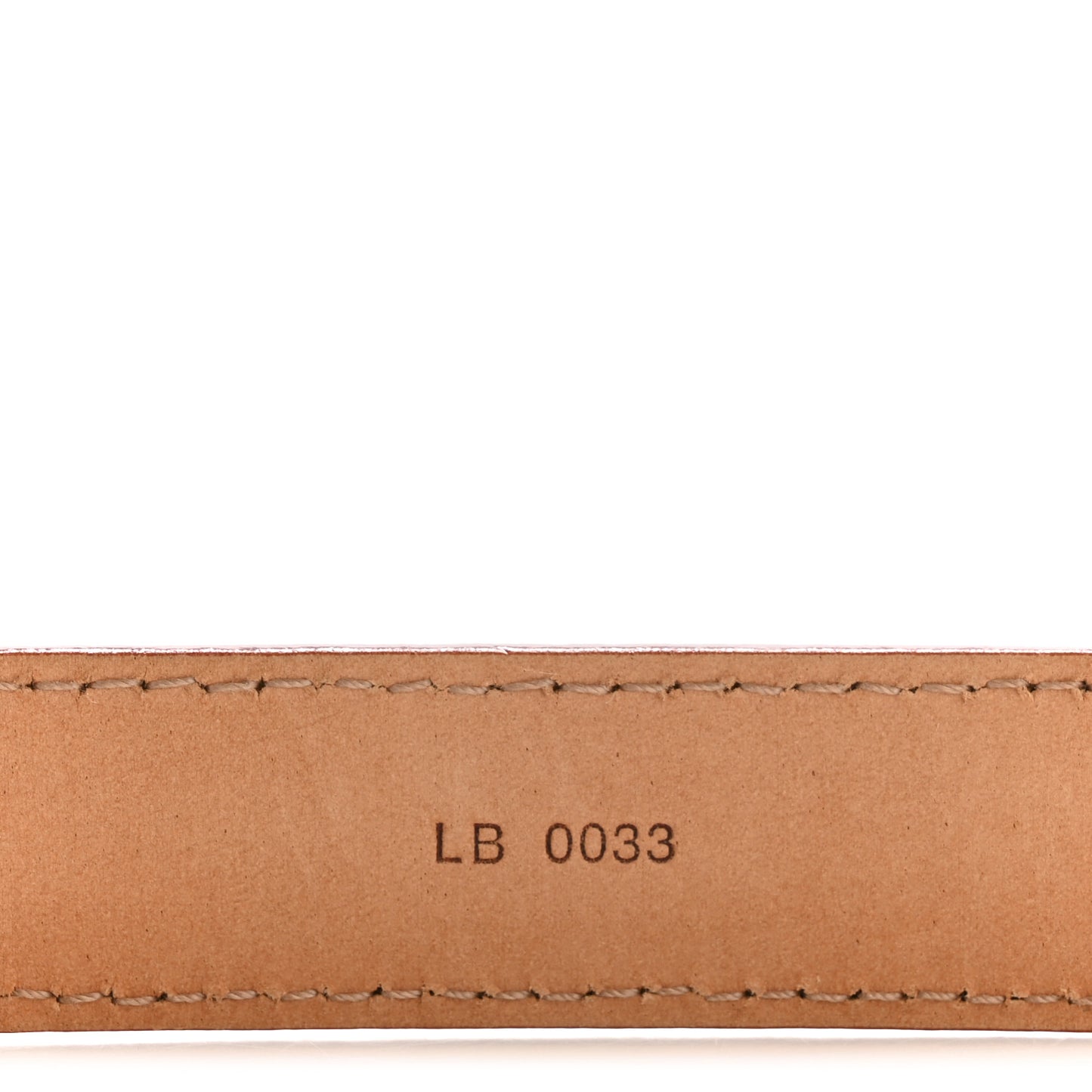 Monogram Multicolor Belt 80 32 White