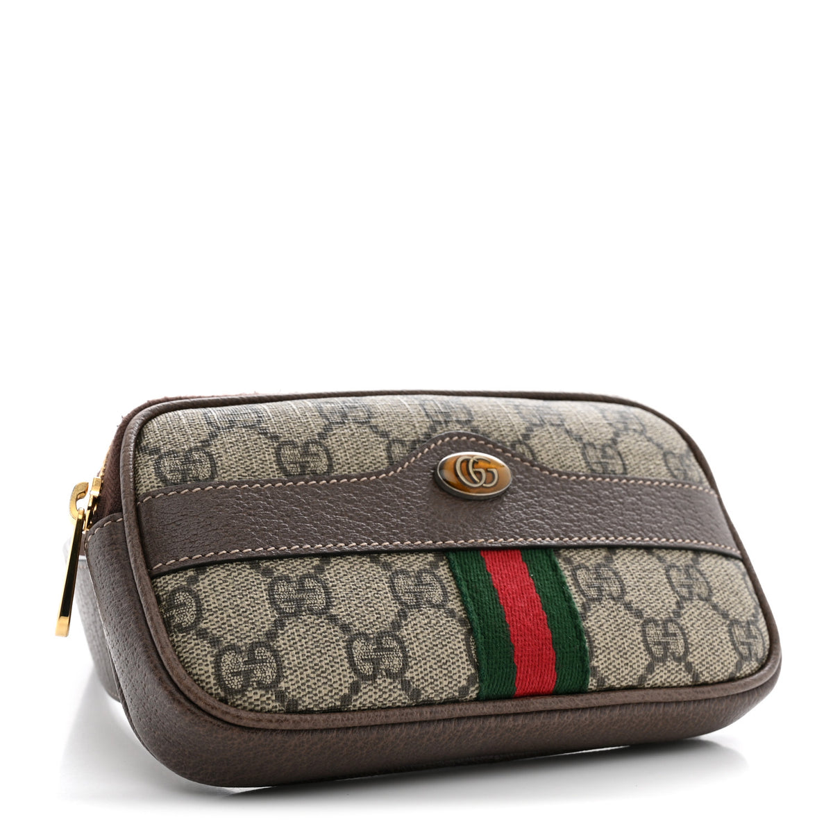 Gucci GG Supreme Monogram Ophidia Belted iPhone Case 75 30 Dark Brown 4 of 14