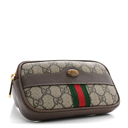 Gucci GG Supreme Monogram Ophidia Belted iPhone Case 75 30 Dark Brown 4 of 14
