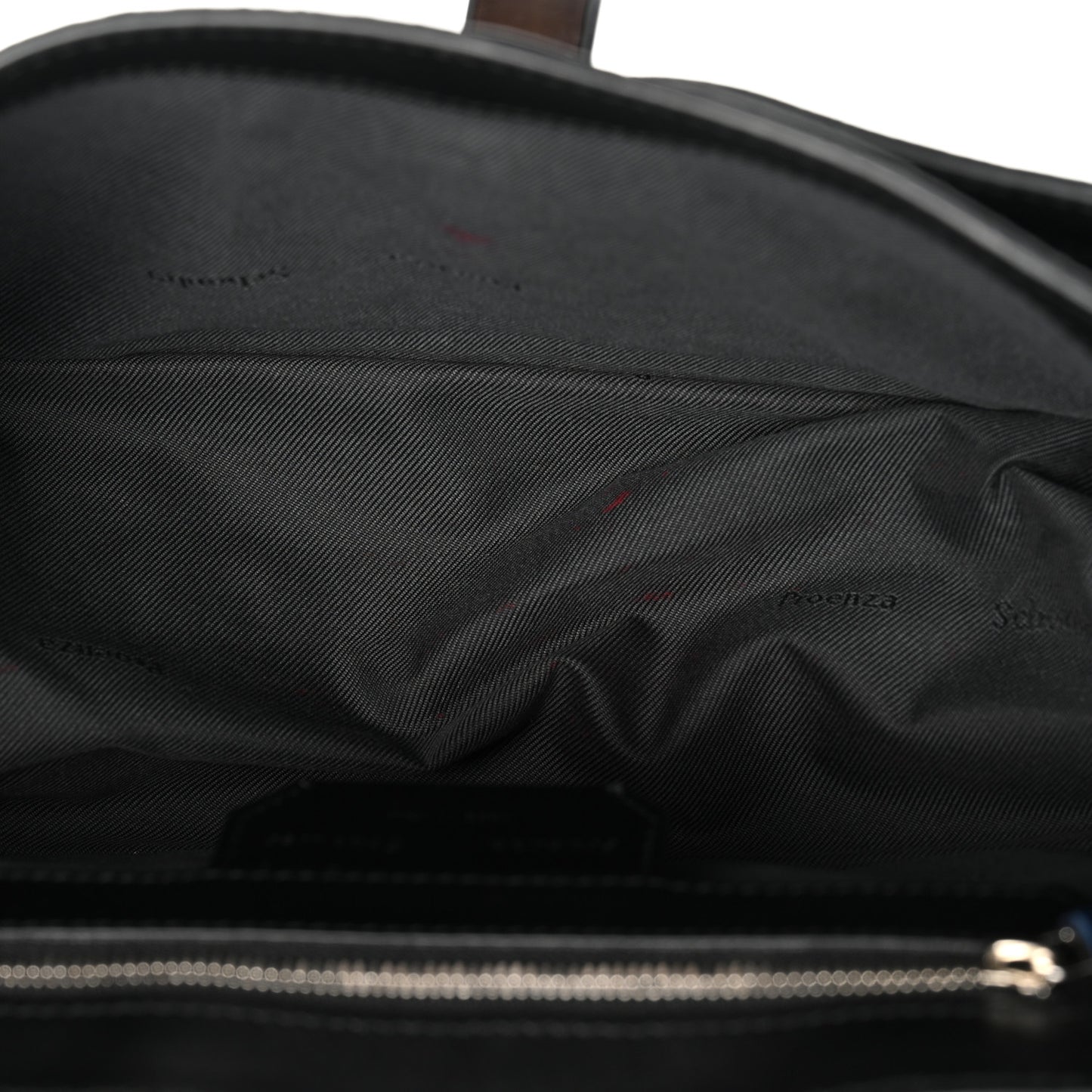 Metallic Paper Lambskin Medium PS1 Plus Zip Satchel Gun Metal