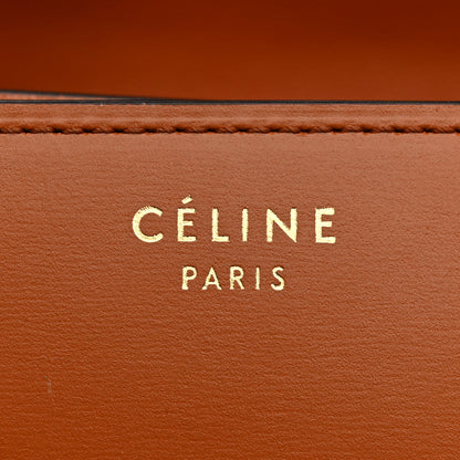 Celine Box Calfskin Medium Classic Box Flap Bag Tawny 6 of 10