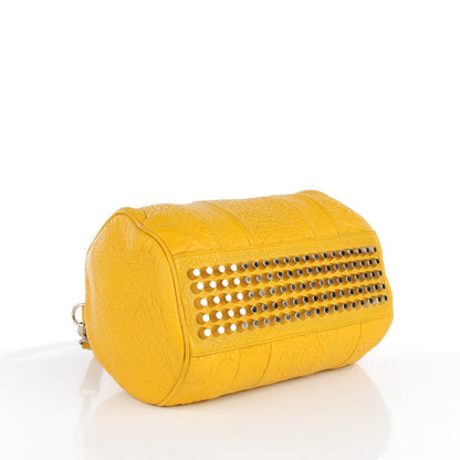 Alexander Wang Pebbled Lambskin Rocco Yellow Light Gold Hardware 8 of 13