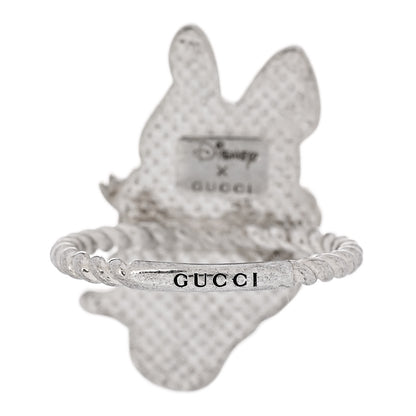 Gucci X Disney Sterling Silver Enamel Daisy Duck Ring 50 5.25 3 of 6