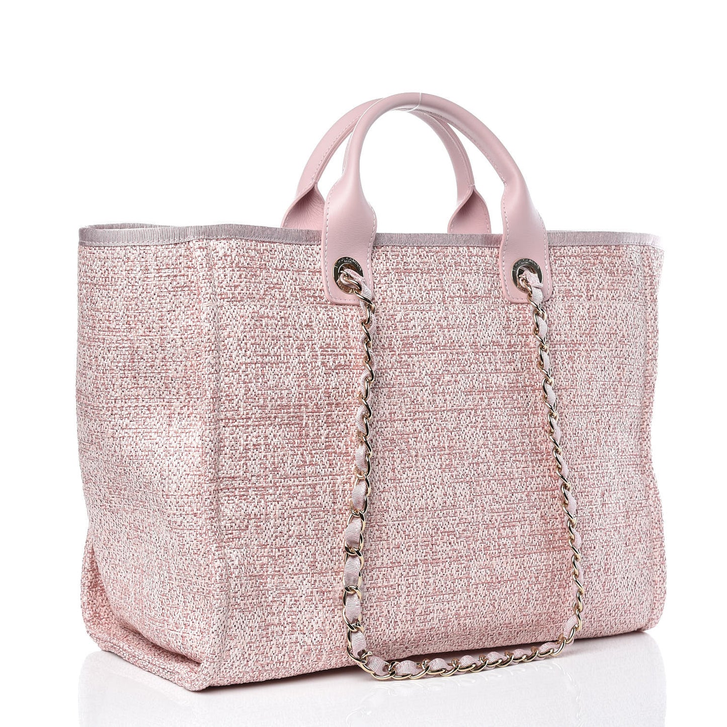 Canvas Large Deauville Tote Pink
