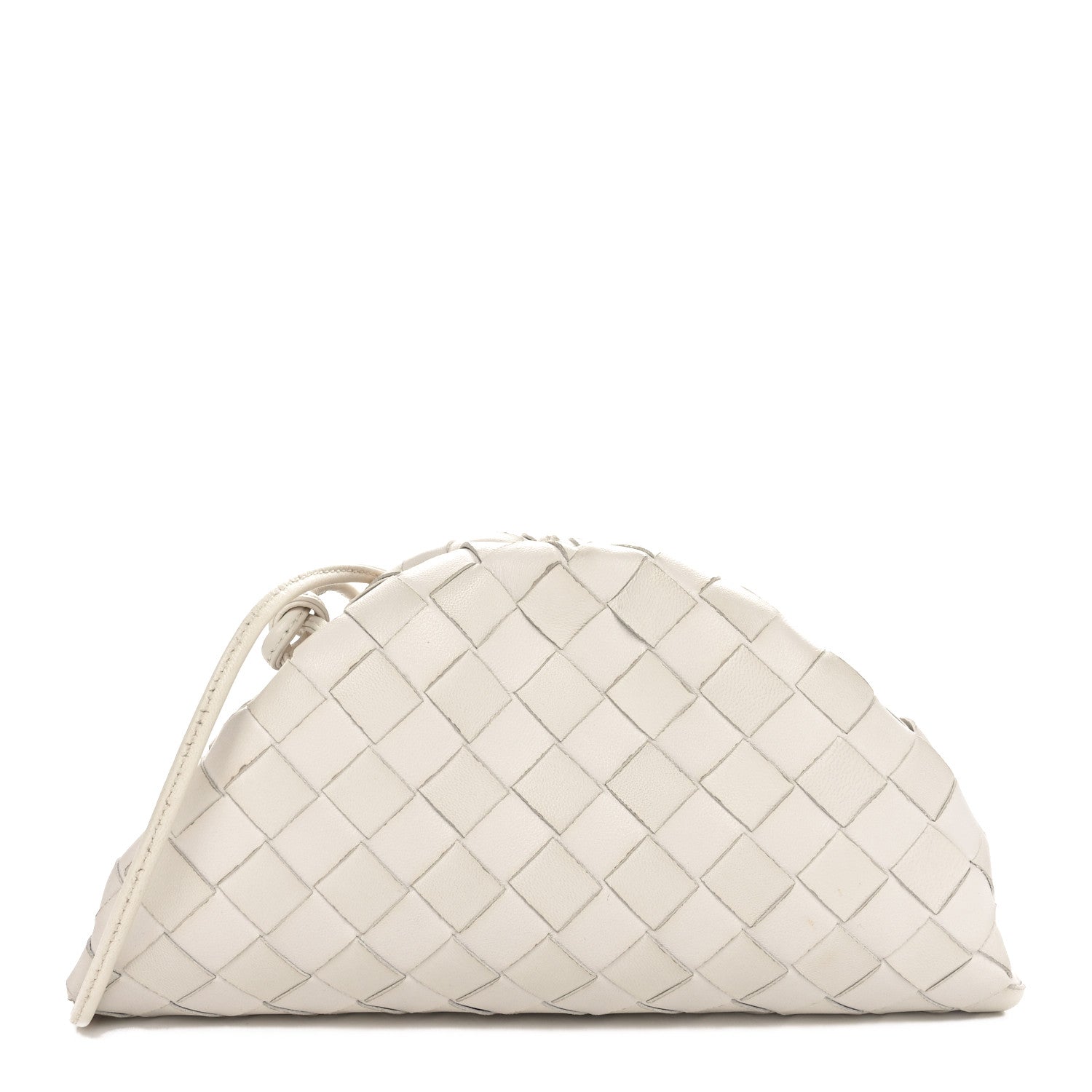 Bottega Veneta Nappa Intrecciato The Mini Pouch Chalk 1 of 11