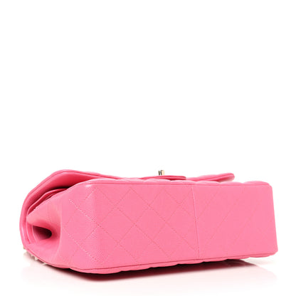 Chanel Caviar Quilted Jumbo Double Flap Pink 3 of 10