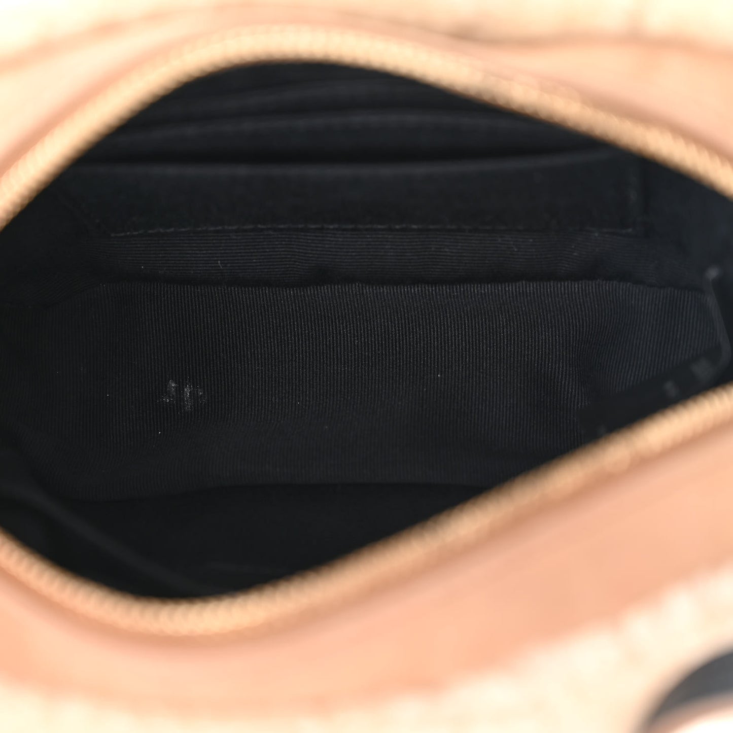 Suede Shearling Lou Belt Bag Natural Tan