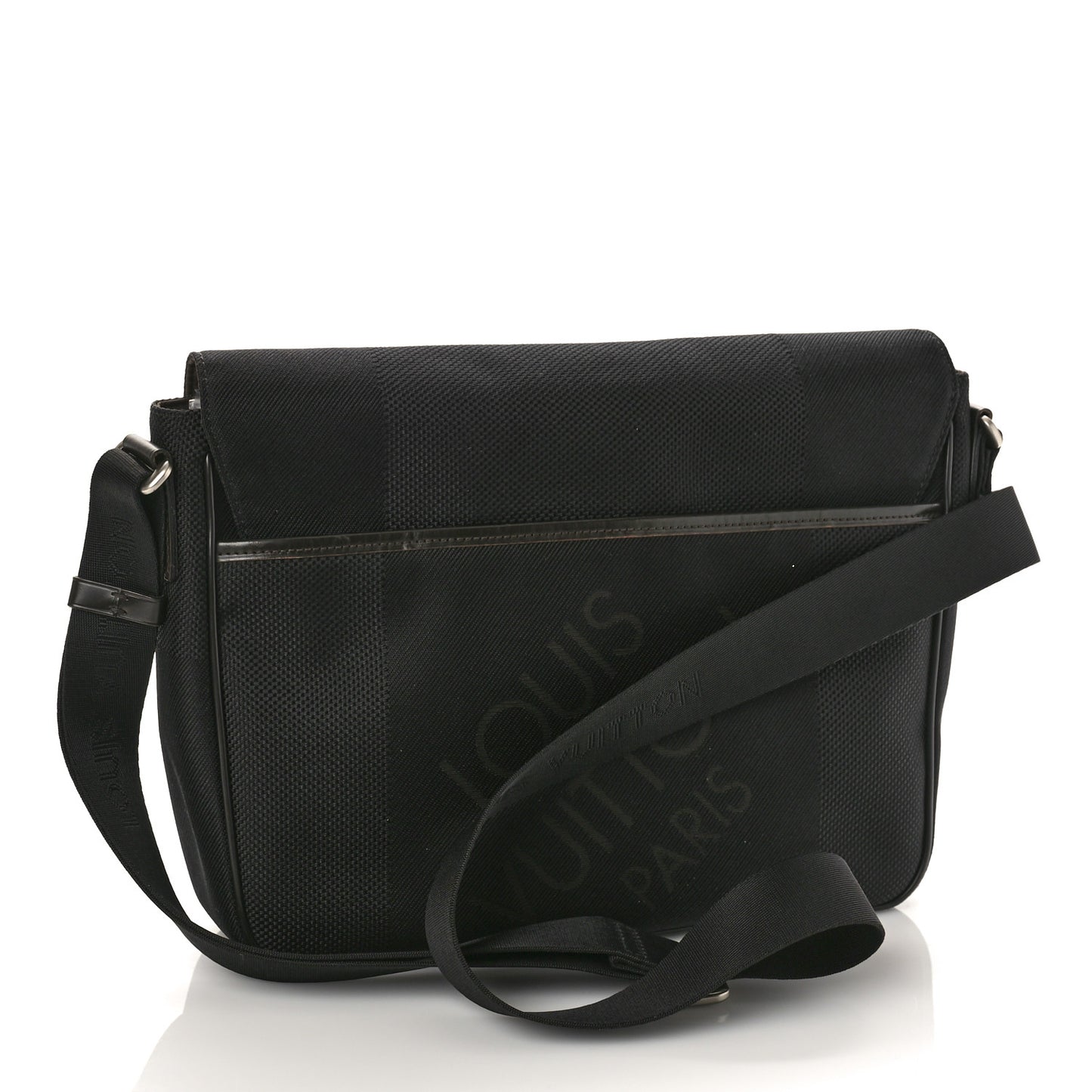 Damier Geant Petit Messenger Bag Black