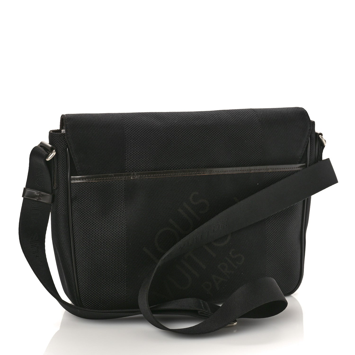 Louis Vuitton Damier Geant Petit Messenger Bag Black 3 of 8