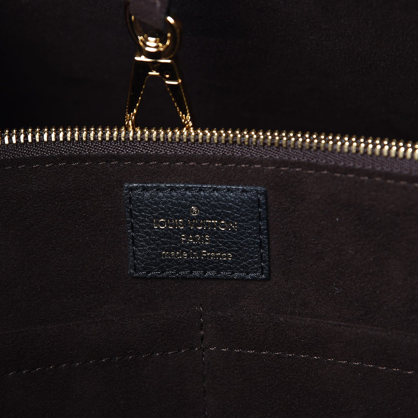 Calfskin Monogram Kimono Tote Black