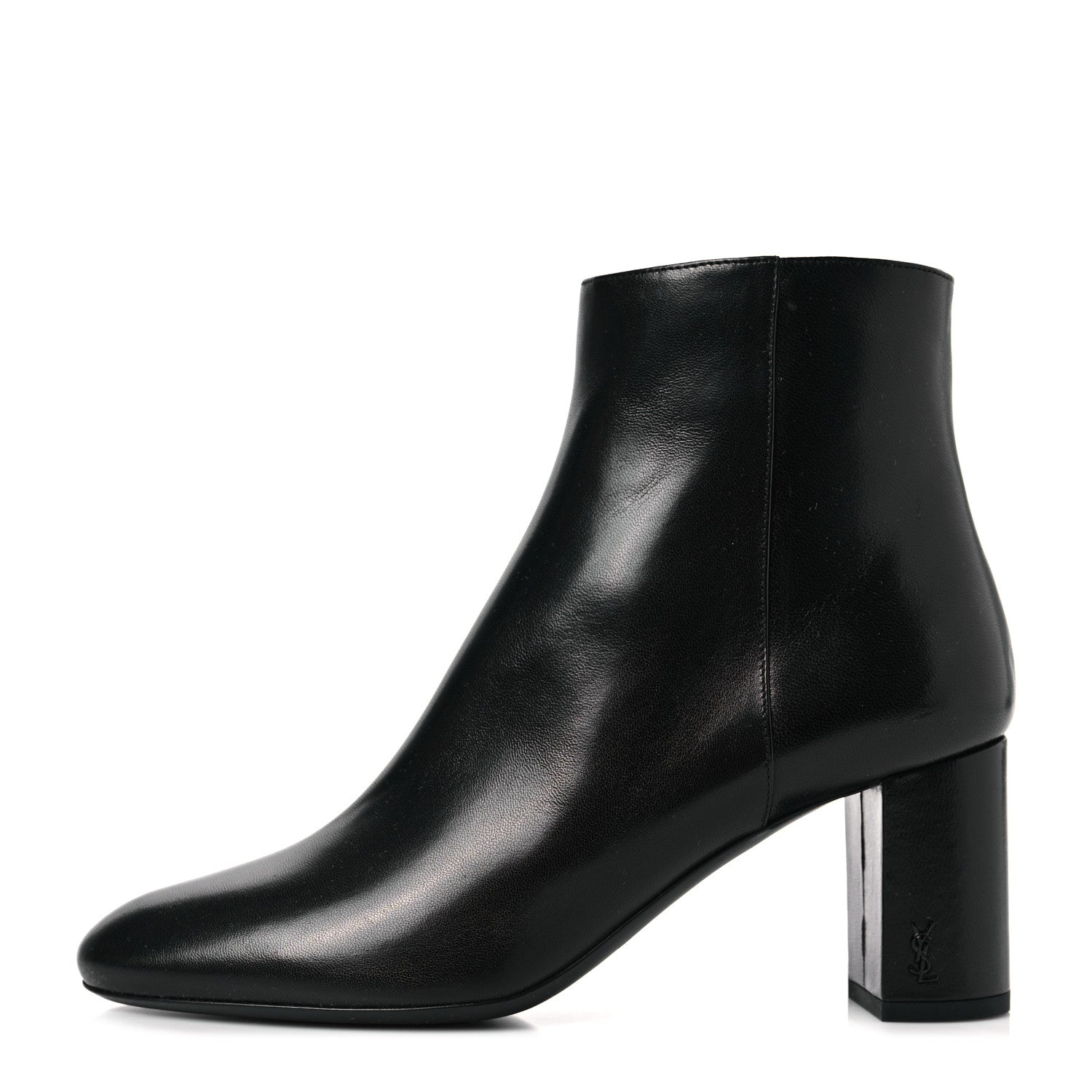 Saint Laurent Nappa Vendome Loulou Ankle Zip Boot 39 Black 1 of 8