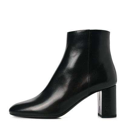 Saint Laurent Nappa Vendome Loulou Ankle Zip Boot 39 Black 1 of 8