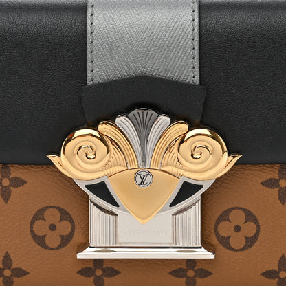 Louis Vuitton Calfskin Reverse Monogram Column Clutch 8 of 12
