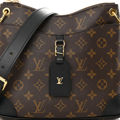 Louis Vuitton Monogram Odeon PM Black 7 of 10