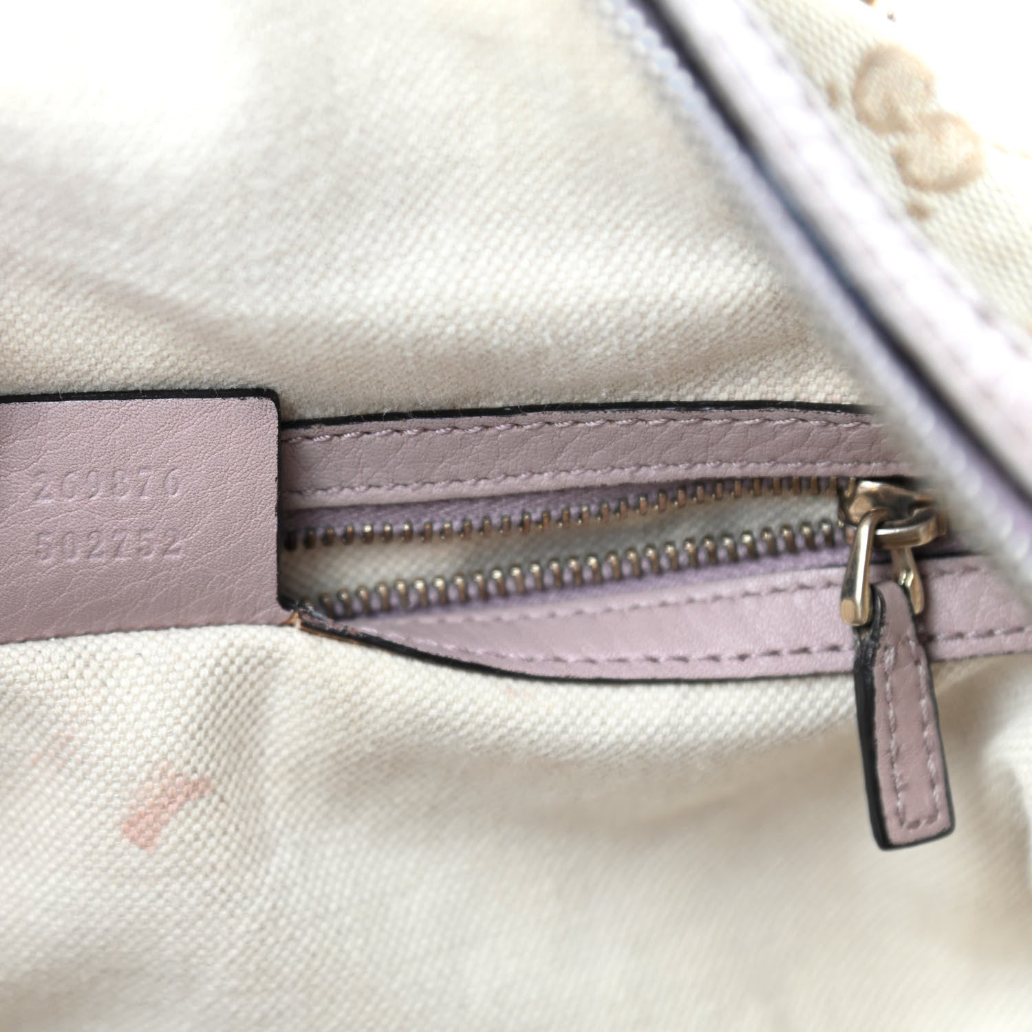 Gucci Monogram Vintage Web Small Boston Lilac 7 of 10