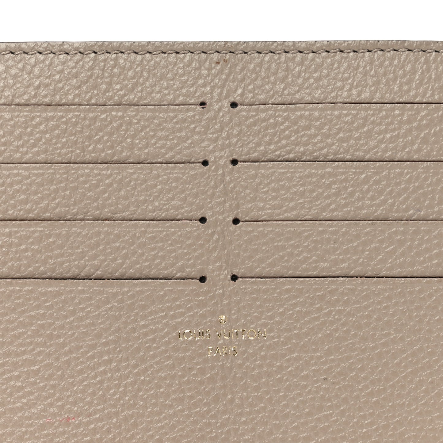 Calfskin Felicie Chain Wallet Card Holder Insert Galet
