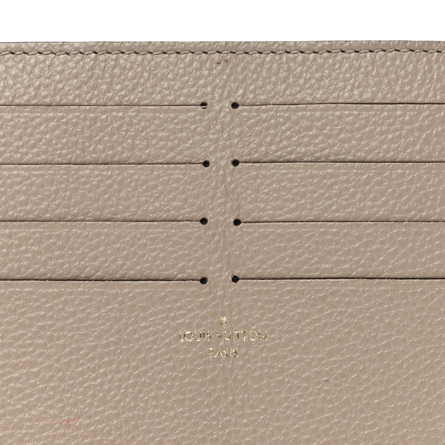 Louis Vuitton Calfskin Felicie Chain Wallet Card Holder Insert Galet 6 of 6