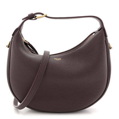 Celine Supple Grained Calfskin Teen Lulu Shoulder Bag Deep Burgundy 1 of 11