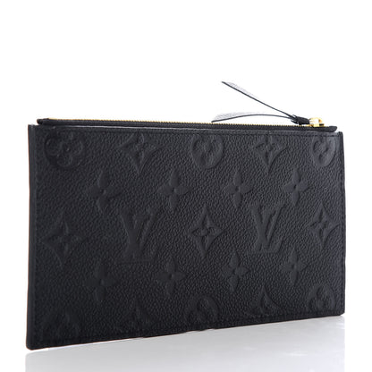 Louis Vuitton Empreinte Felicie Chain Wallet Zippered Insert Black 3 of 6