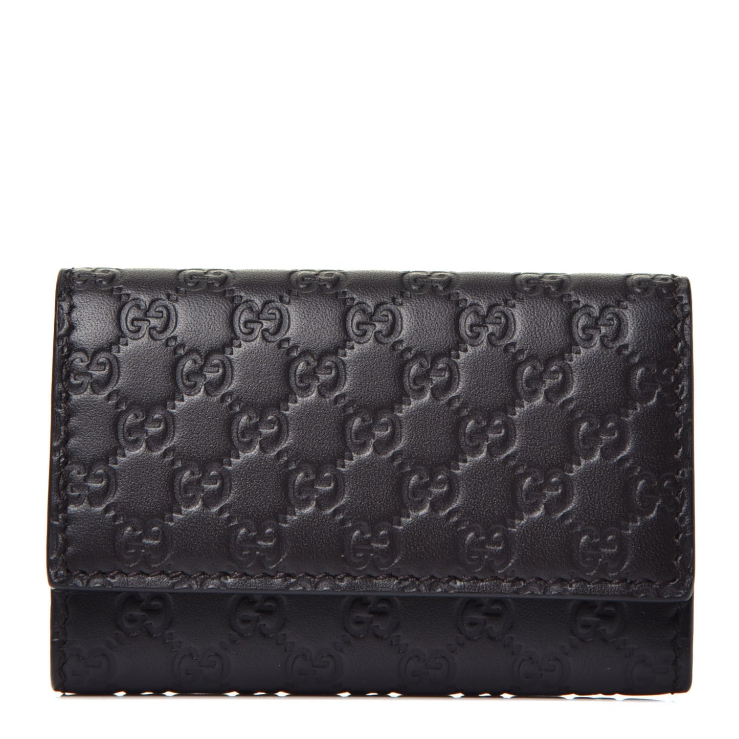 Microguccissima 6 Key Holder Case Black