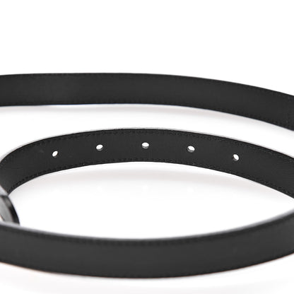 Gucci Calfskin Double G 20mm Belt 85 34 Black 6 of 6