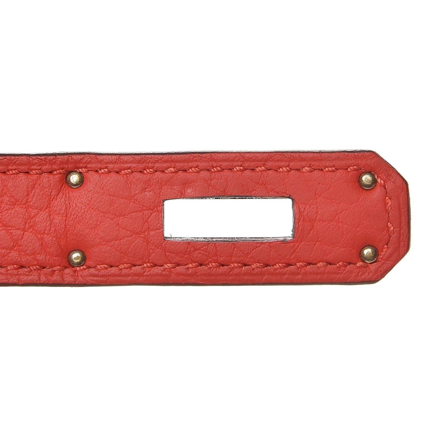 Hermes Taurillon Clemence Kelly Retourne 28 Rouge Tomate 9 of 37
