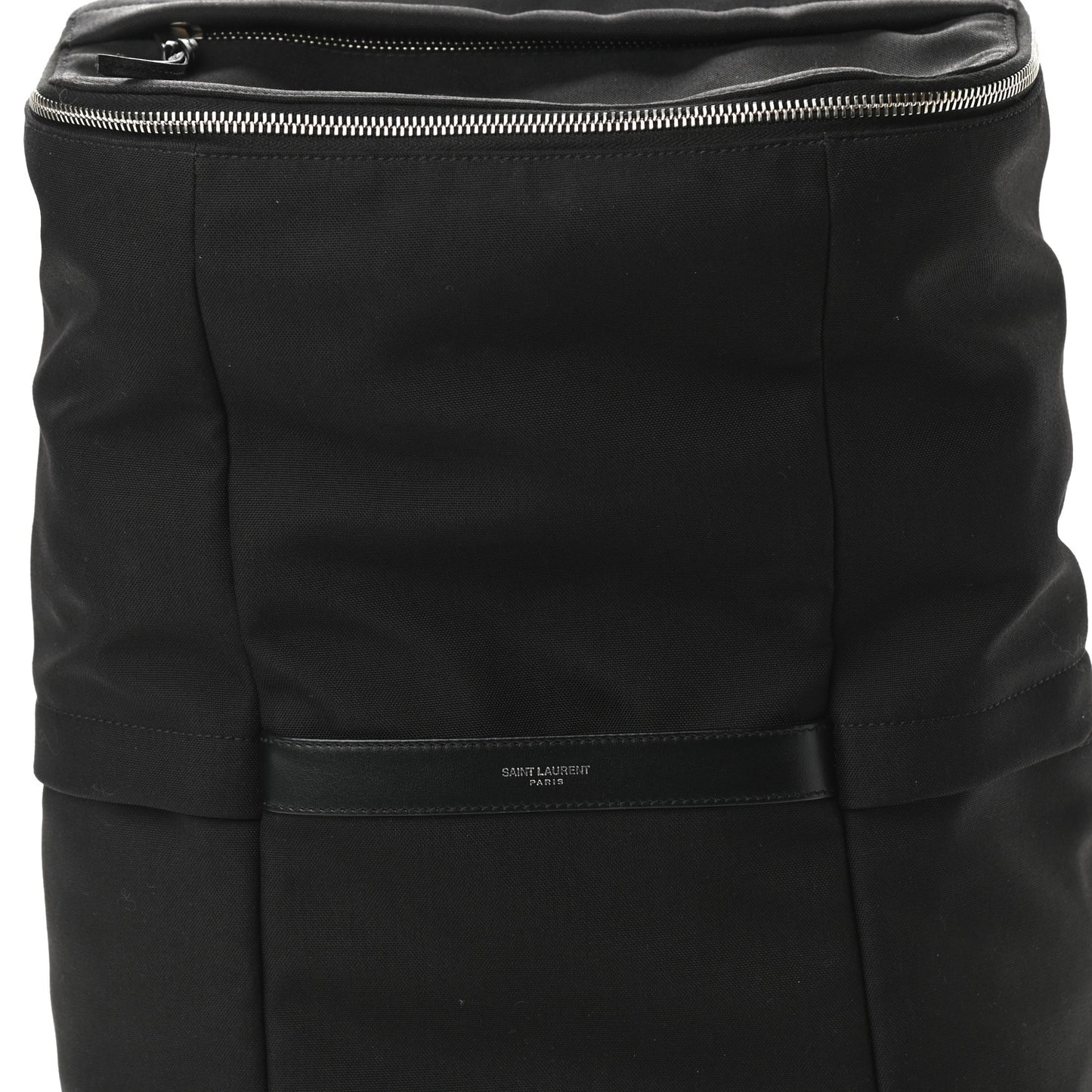 Canvas Calfskin Sid Backpack Black