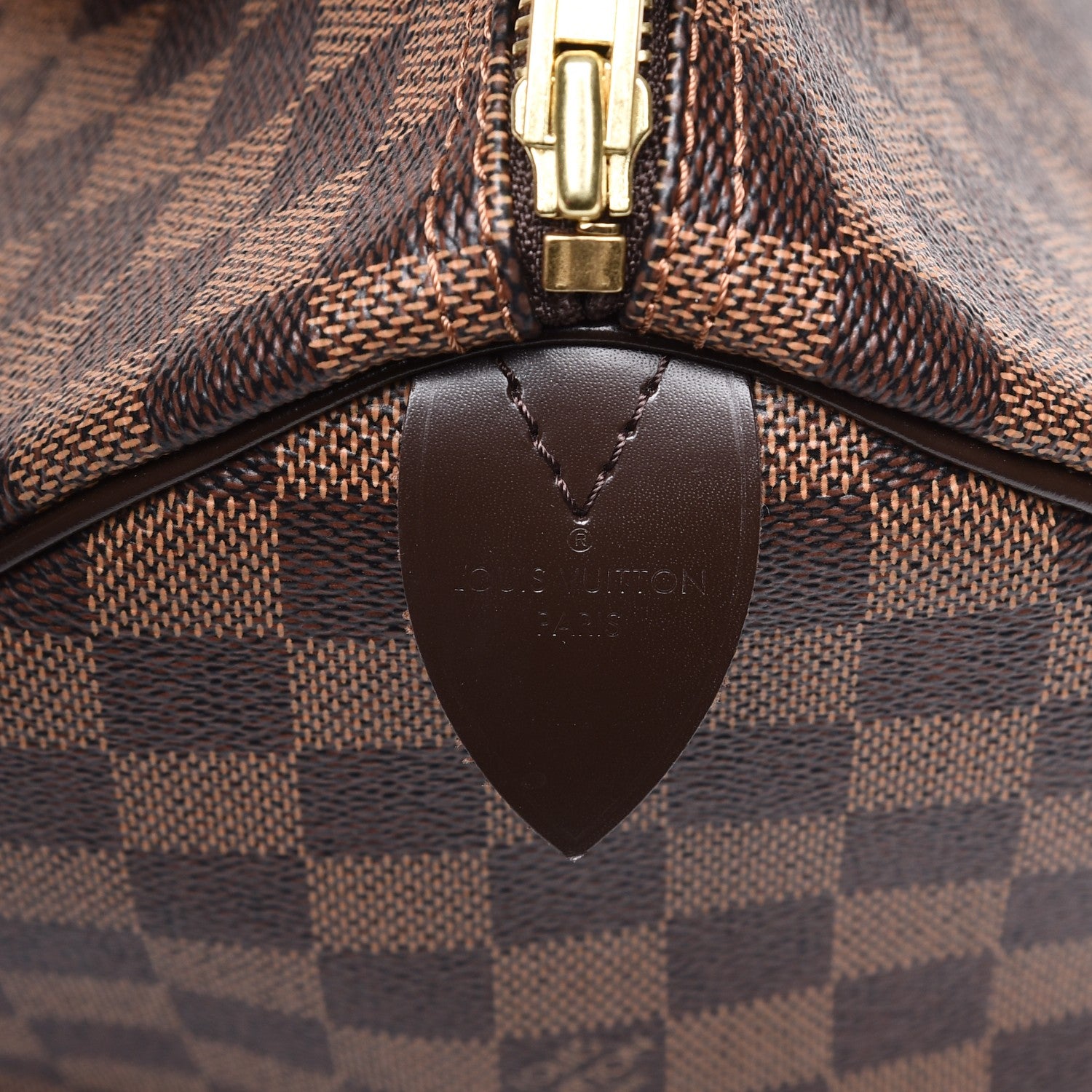 Louis Vuitton Damier Ebene Speedy 30 6 of 9