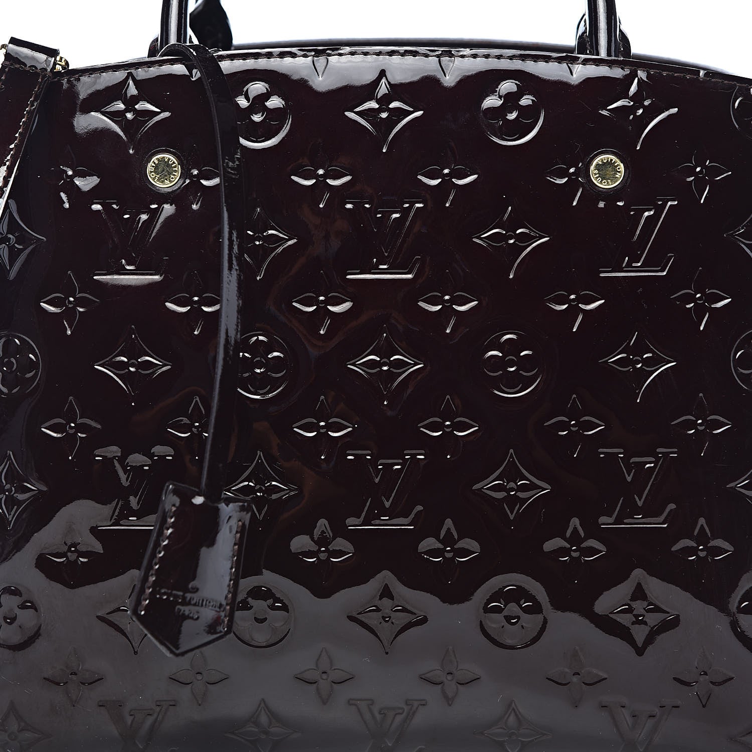 Louis Vuitton Vernis Montaigne MM Amarante 14 of 14